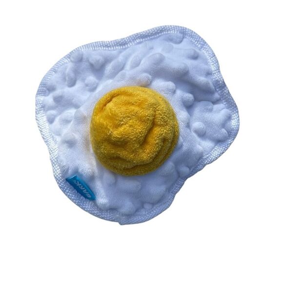 Bark brand "Puppy Side Up Egg" dog toy, designed for small to medium-sized dogs. - Picture 1 of 4